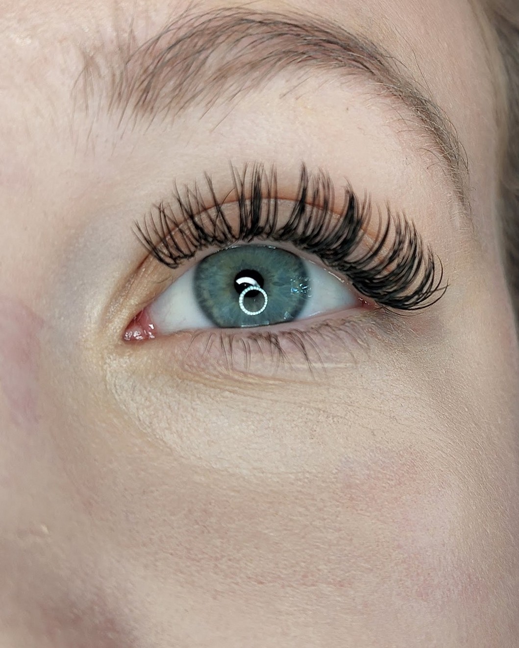 Natuurlijke set wimperextensions